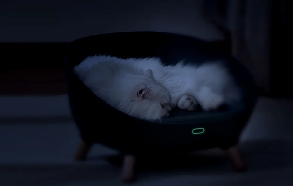 Inteligentný pelech Petoneer Cozy Sofa sivý Inteligentný pelech Petoneer Cozy Sofa sivý