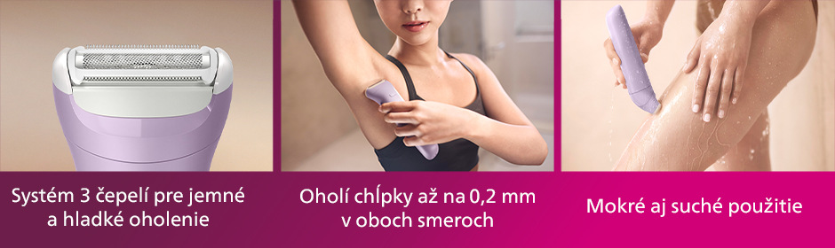 dámsky holiaci strojček Wet & Dry BRL114/00 BANNER