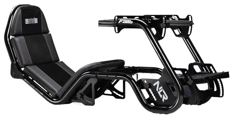 Pretekársky kokpit Next Level Racing F-GT Pro, Formula and GT Racing Simulator Cockpit čierny