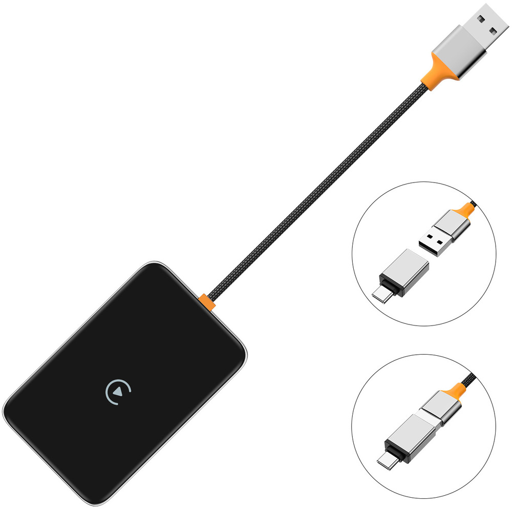 Transmitter CPA CP10, Android Auto, CarPlay čierne/strieborné Transmitter CPA CP10, Android Auto, CarPlay čierne/strieborné