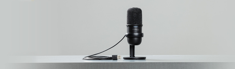 Mikrofón HyperX SoloCast čierny