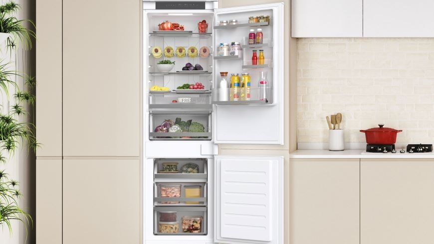 Chladnička s mrazničkou Hoover H-FRIDGE 300 HOBT5518DW Chladnička s mrazničkou Hoover H-FRIDGE 300 HOBT5518DW