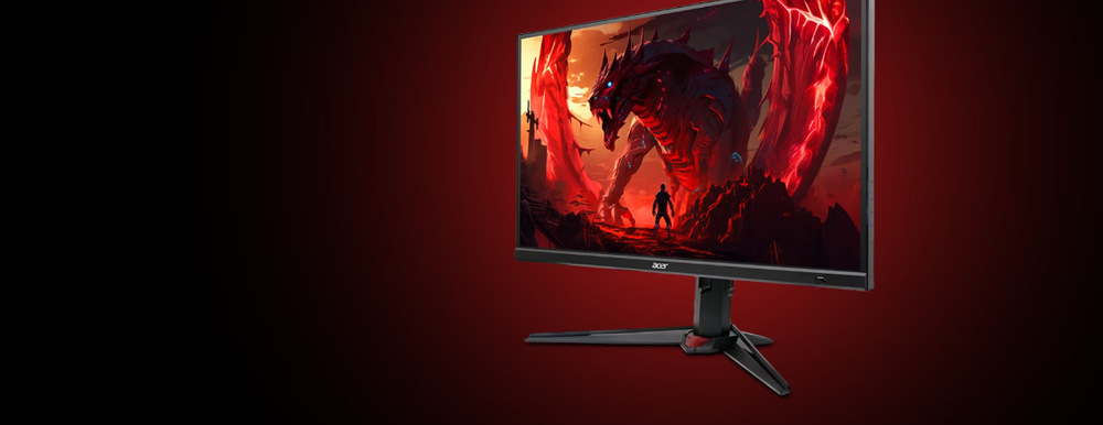 Herný monitor Acer Nitro XV272UX1bmiiprx čierny Lifestylový obrázok herného monitora Acer Nitro XV272UX1bmiiprx