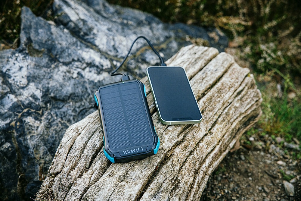 Powerbank LAMAX Journey 12 000mAh čierny/tyrkysový LAMAX Journey