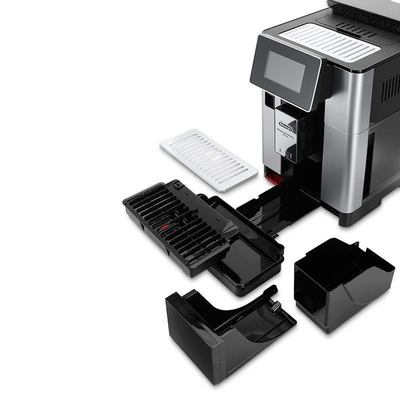 Automatický kávovar De'Longhi ECAM610.55.SB čierny/strieborný DELECAM61055SB-čistenie