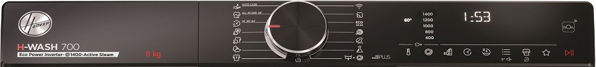 Práčka Hoover H7W4 48MBCR6-S antracitová farba
