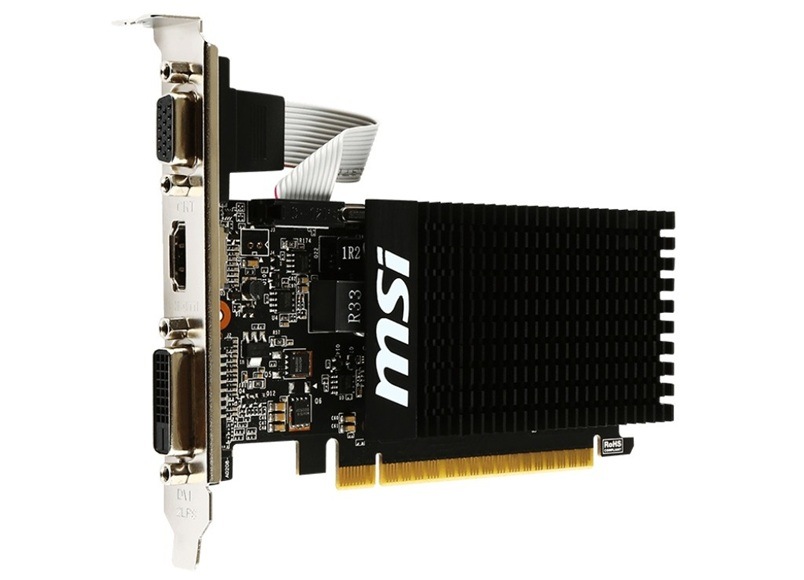 Grafická karta MSI GeForce GT 710 2GD3H LP