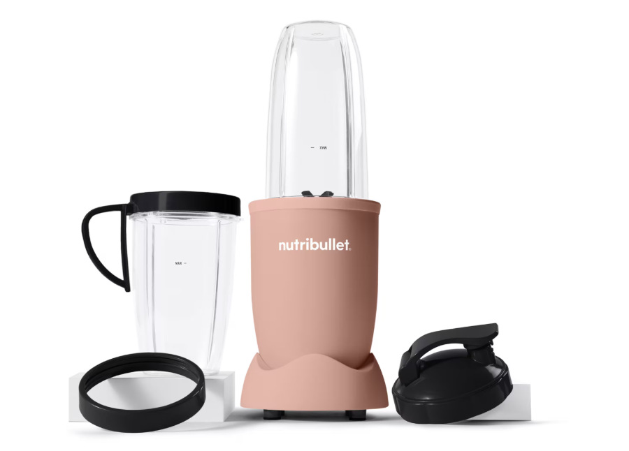 Stolný mixér Nutribullet Pro 900 Mineral NB907MACL ružový