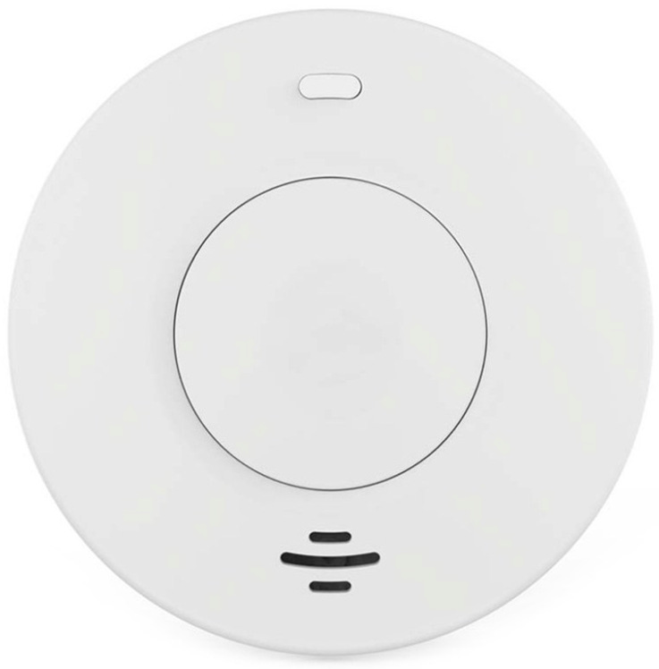 Chytrý detektor dymu Nedis SmartLife Wi-Fi so vstavanou batériou, biela farba