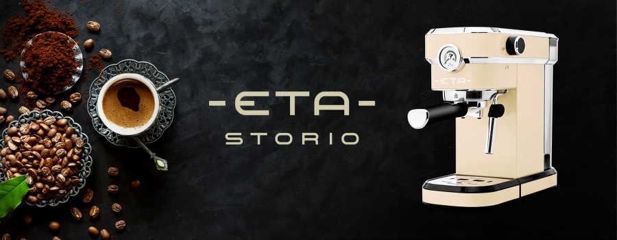 Pákový kávovar ETA Storio 6181 90040 béžový