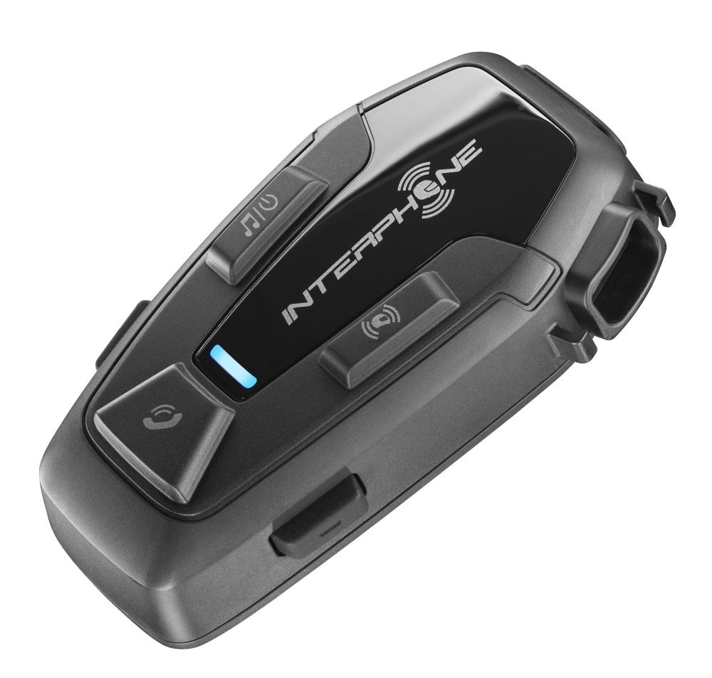 Handsfree Interphone U-COM7R pre uzavreté a otvorené prilby Twin Pack čierne