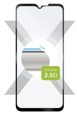 Tvrdené sklo FIXED Full-Cover na Samsung Galaxy Xcover 7 5G čierne
