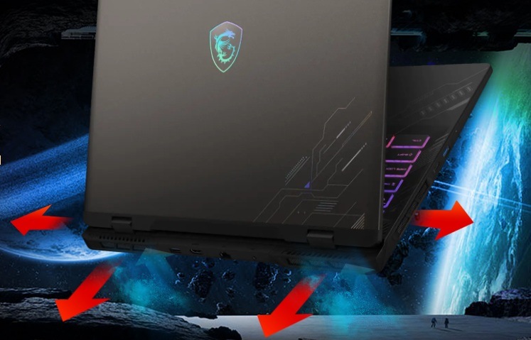 Notebook MSI Crosshair A17 HX D8WFKG-011CZ sivý Notebook MSI Crosshair A17 HX D8WFKG-011CZ sivý