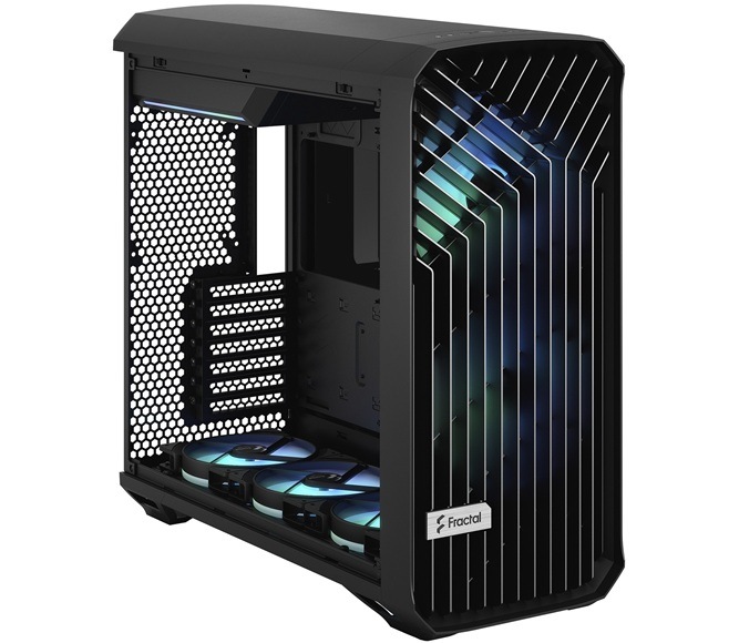 Case FRACTAL DESIGN Torrent RGB Tempered Glass Light Tint čierna Case FRACTAL DESIGN Torrent RGB Tempered Glass Light Tint čierna