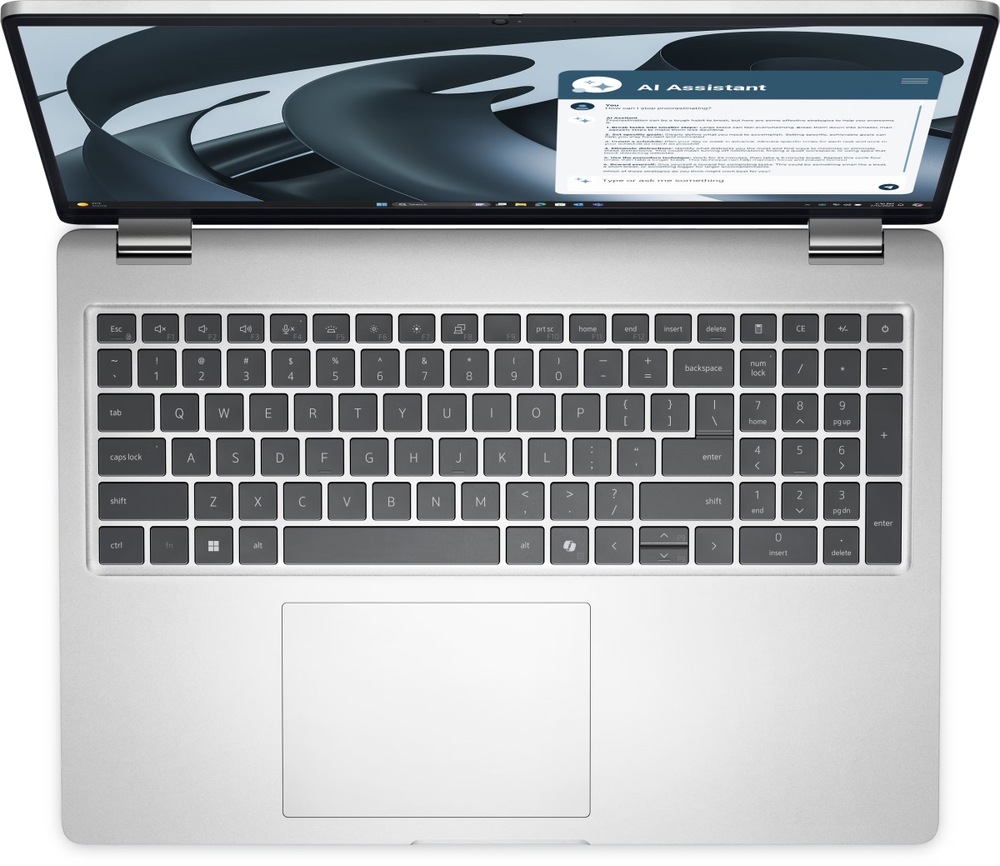 Notebook Dell Pro 16 Plus PB16255 strieborný Notebook Dell Pro 16 Plus PB16255 strieborný