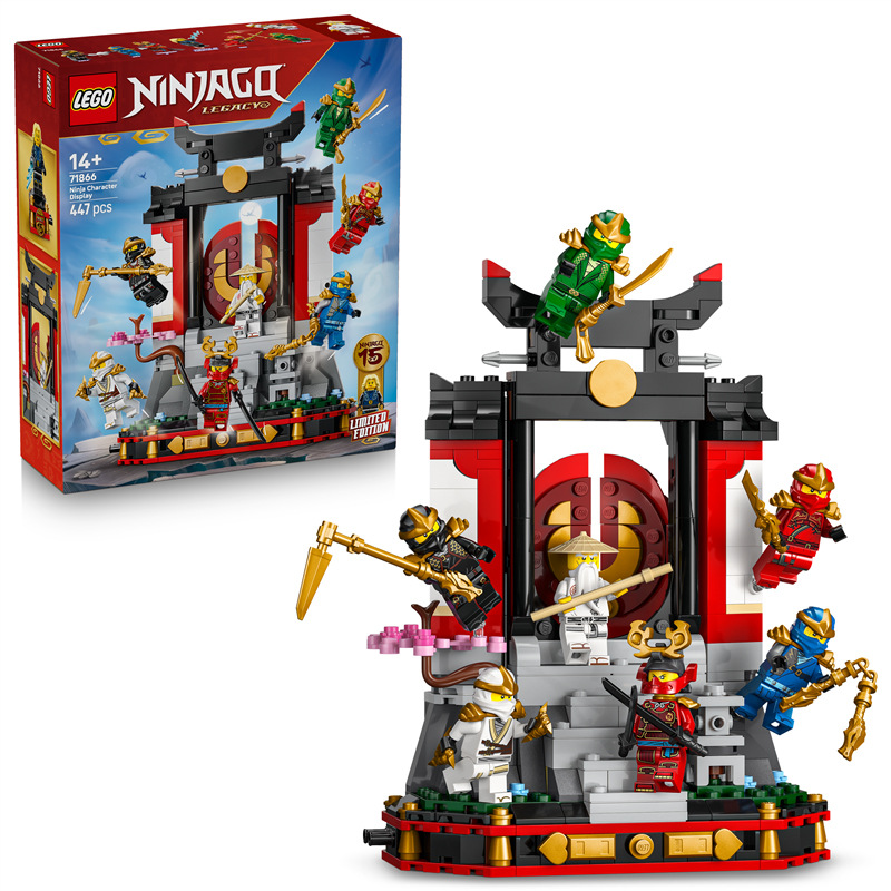 Stavebnica LEGO® NINJAGO® 71866 Výstavka nindžů: 15 let NINJAGO Stavebnica LEGO® NINJAGO® 71866 Výstavka nindžov: 15 rokov NINJAGO