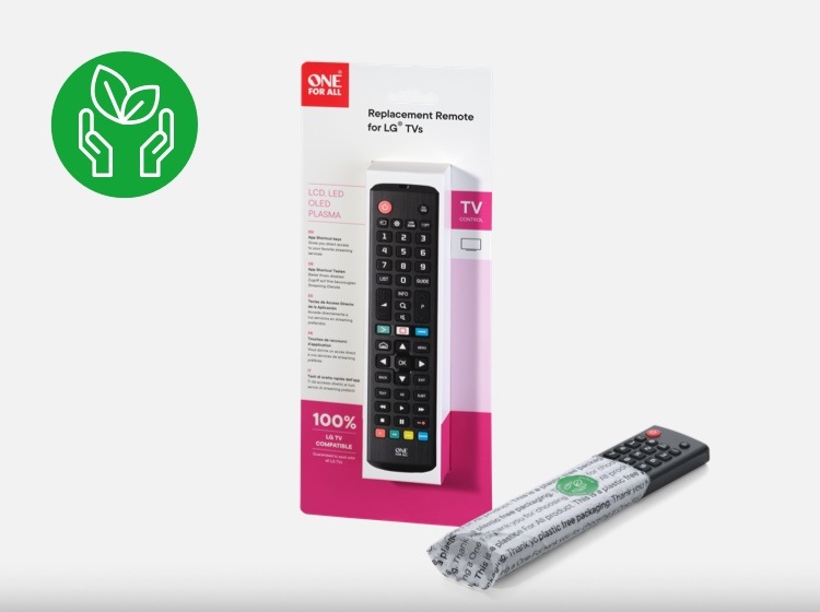 Diaľkový ovládač One For All pre TV LG čierny