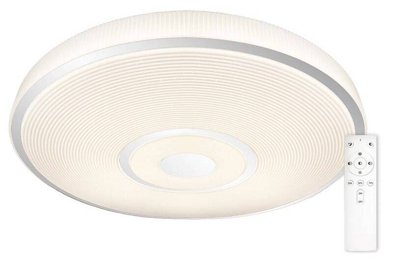 Stropné svietidlo Top Light Liberty K RC - biele/chróm