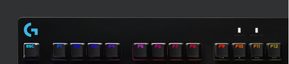 Klávesnica Logitech Gaming G Pro, GX Blue Clicky, CZ čierna Logitech Gaming G Pro