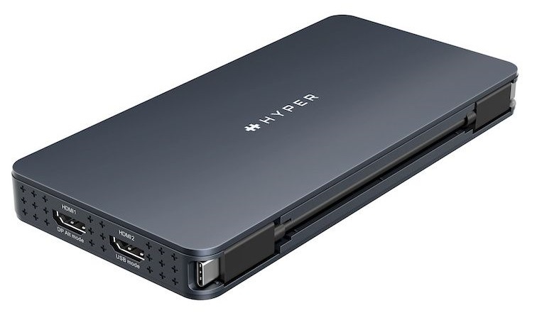 Dokovacia stanica HyperDrive Universal Silicon Motion USB-C 10v1 Dual HDMI