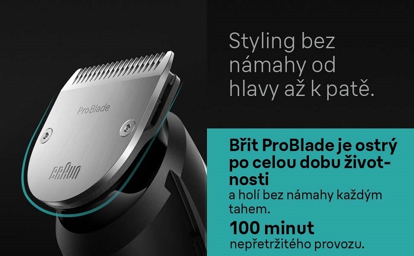 Zastrihávač multifunkčný Braun Series 7 MGK7470, 16 v 1
