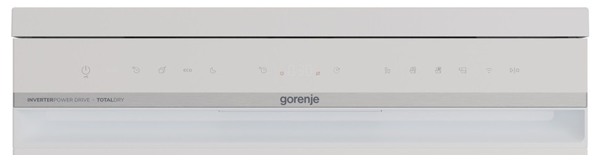 Umývačka riadu Gorenje G600 GS673B90W biela Umývačka riadu Gorenje GS673B90W, biela, ovládací panel