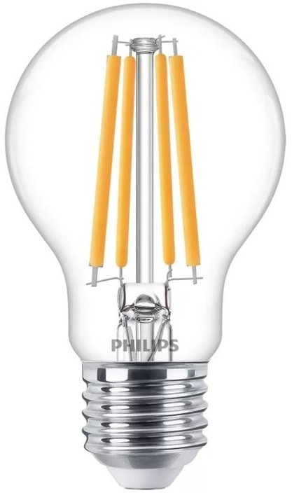 Žiarovka LED Philips 60W, filament s päticou E27 vyžaruje teplé biele svetlo 2 700 K