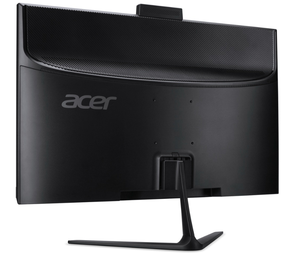 PC all in-one Acer Aspire C24-2G čierny Počítač All In One Acer Aspire C24-2G zo zadnej strany