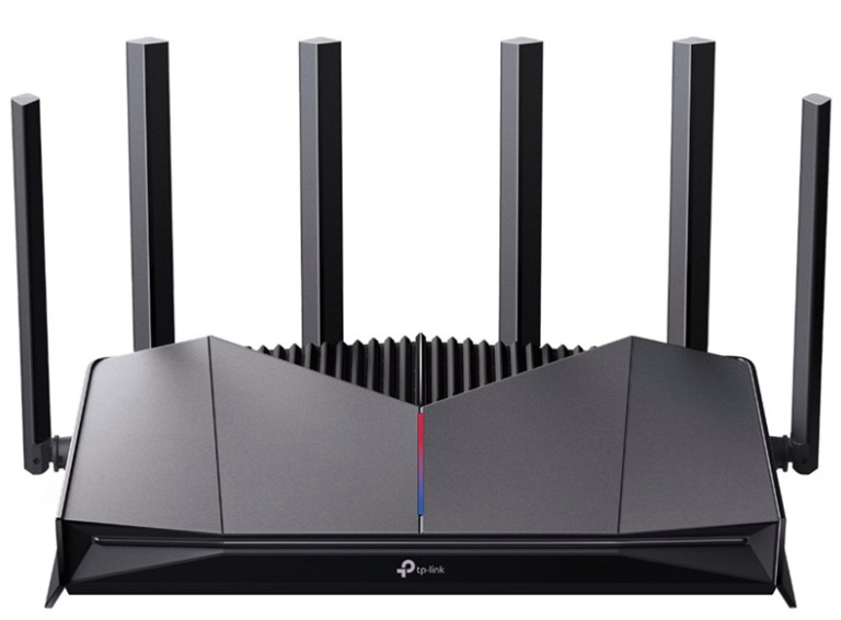 Herný Wi-Fi 7 router TP-Link Archer GE400 Gaming so šiestimi anténami a RGB podsvietením, čierny