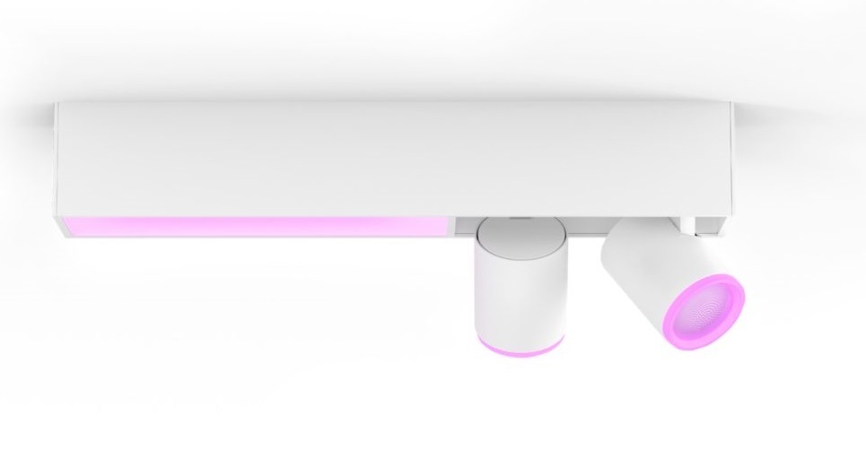 Bodové svietidlo Philips Hue Centris White and Color Ambiance 2 Spot biele