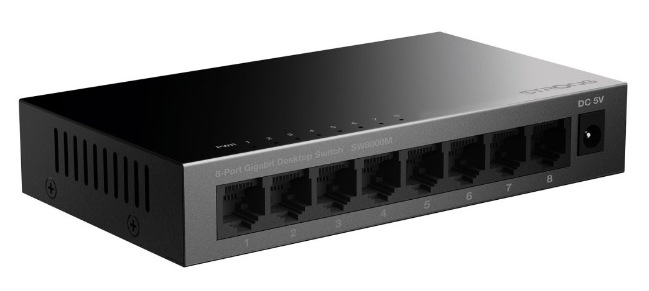 Switch Strong SW8000M 8-Port Gigabit kovový