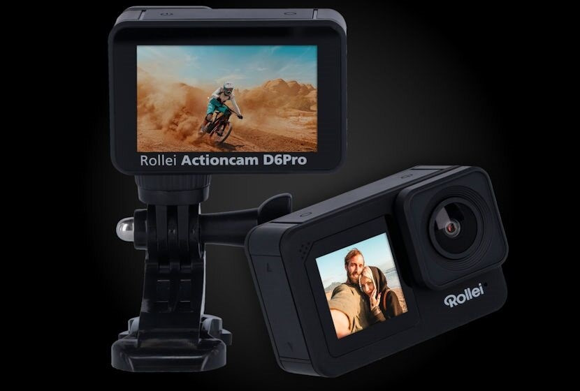 Outdoorová kamera Rollei ActionCam D6Pro čierna
