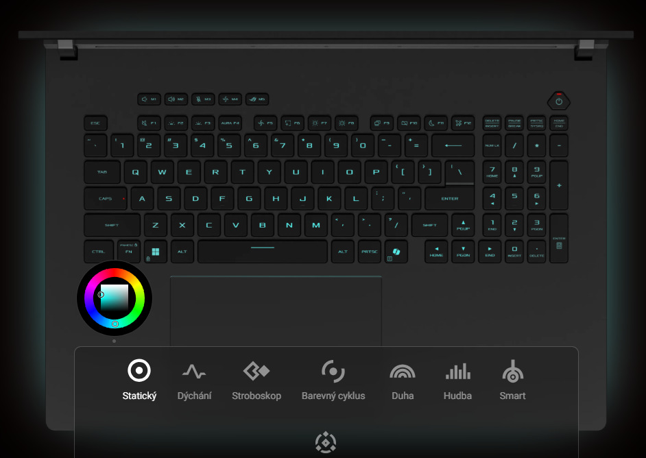 Notebook Asus ROG Strix SCAR 18 čierny