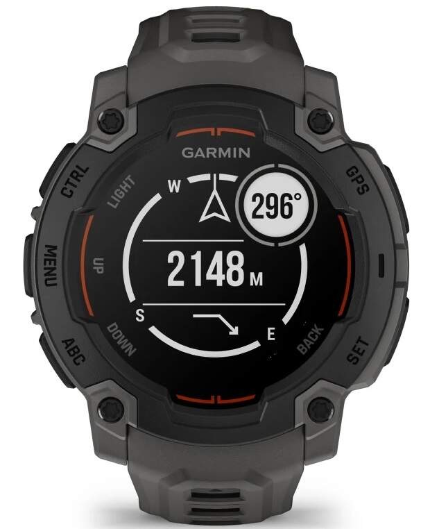 Inteligentné hodinky Garmin Instinct E - 45 mm - Black / Charcoal Band čierny Inteligentné hodinky Garmin Instinct E - 45 mm - Black / Charcoal Band čierny