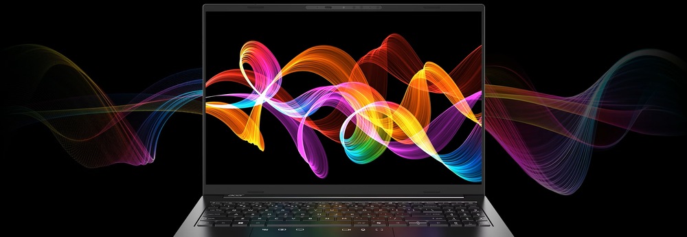 16" OLED displej s rozlíšením 1920 × 1200 ponúkne výrazné farby, hlbokú čiernu a vysoký kontrast.