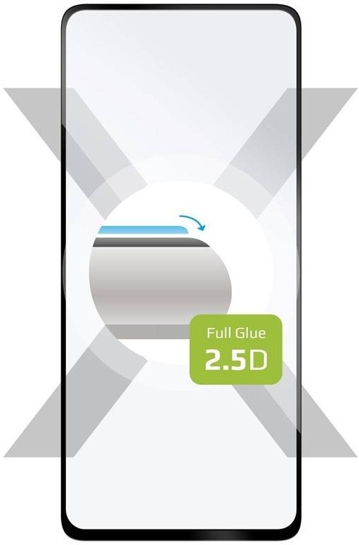 Tvrdené sklo FIXED Full-Cover na Samsung Galaxy A53 5G čierne