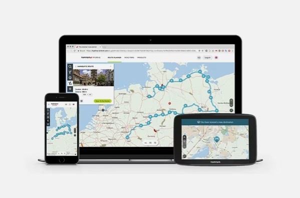 Navigačný systém GPS Tomtom Go Basic 5 čierna Navigačný systém GPS Tomtom Go Basic 5 čierna
