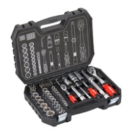 Sada gola kľúčov Festa 1/4"- 1/2" CrV (73 ks)