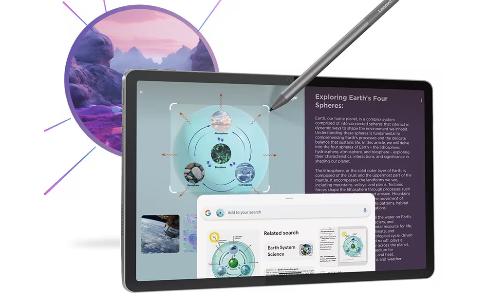 Tablet Lenovo Idea Tab Matte Display 5G 8 GB / 256 GB + klávesnica a dotykové pero sivý