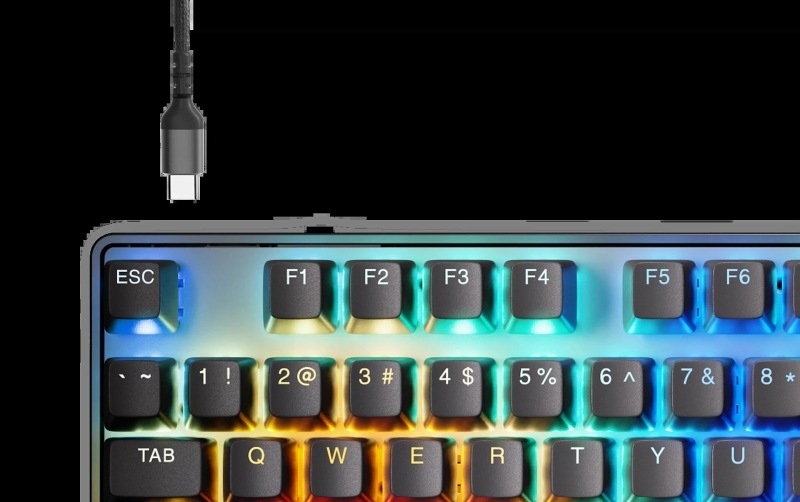 Klávesnica SteelSeries Apex Pro TKL WL Gen 3 US čierna
