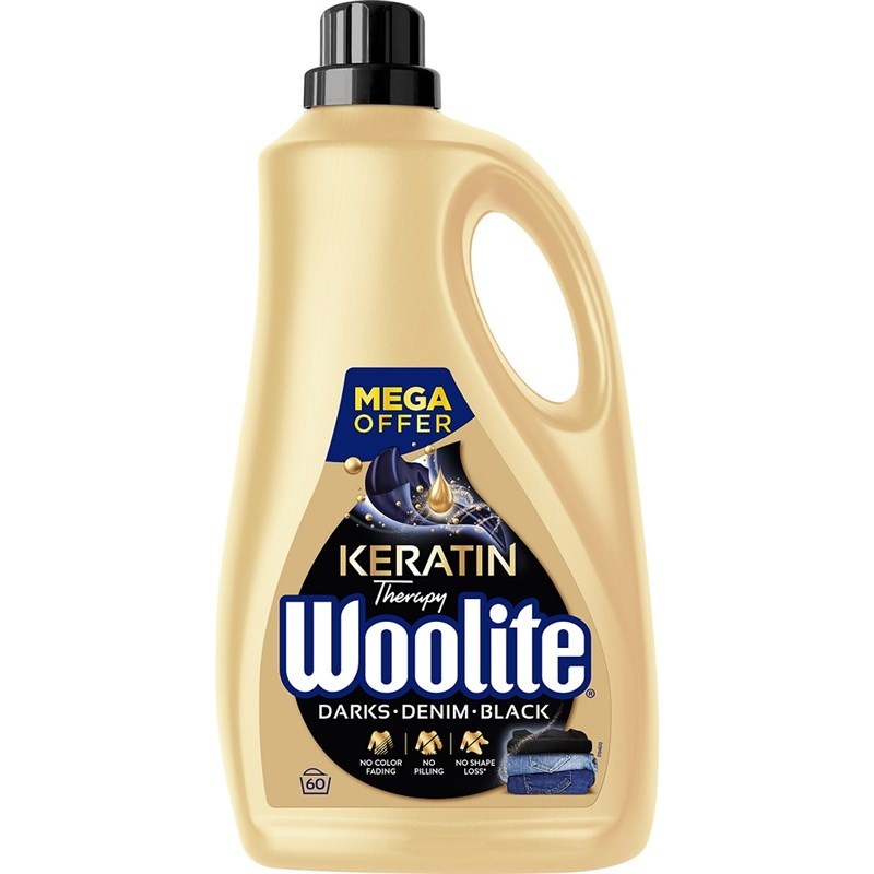 Prací prostriedok Woolite 3,6L BLACK WOOLITE 3,6 l BLACK