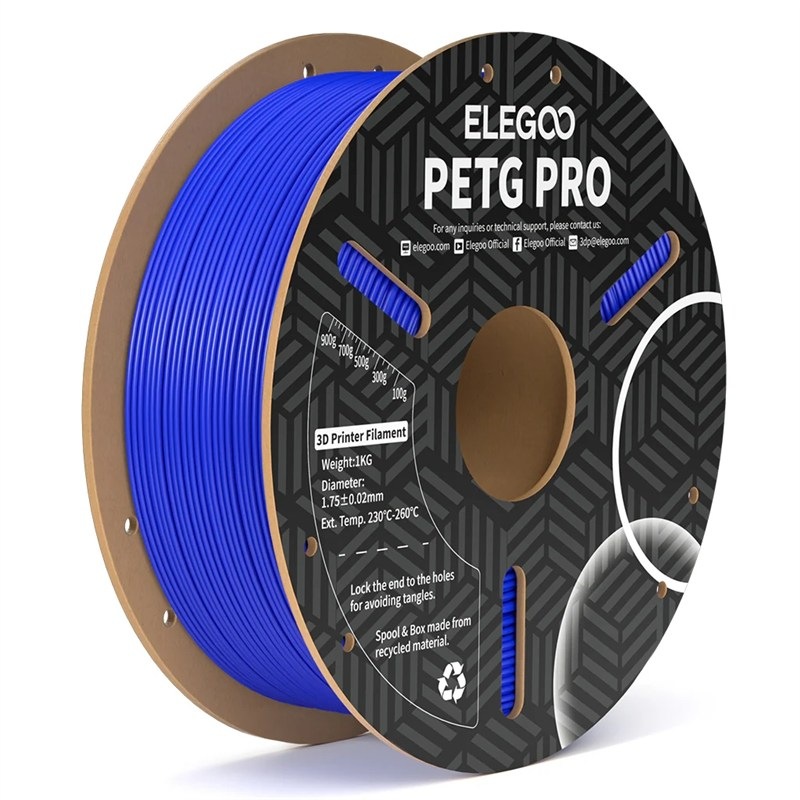 Filament Elegoo s priemerom 1,75 mm, modrá farba