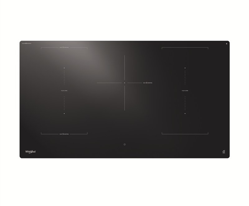 Varná doska Whirlpool WEX9024DCFF, čierna farba.