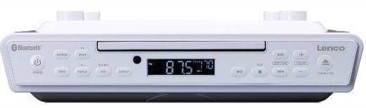 Rádioprijímač s CD Lenco KCR-150 biely