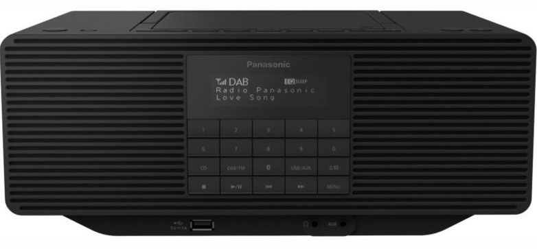 Rádioprijímač DAB+/CD Panasonic RX-D70BTEG-K čierny