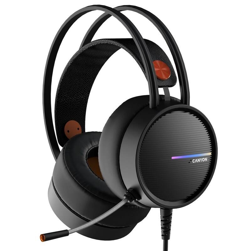 Headset Canyon Interceptor GH-8A čierny