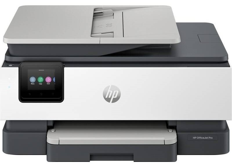 Tlačiareň multifunkčná HP OfficeJet Pro 8122e, služba HP Instant Ink sivá/biela Tlačiareň multifunkčná HP OfficeJet Pro 8122e A4, 20 str./min., 10 str./min., 4800 x 1200, automatický duplex, - sivá/biela