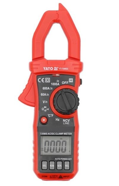 Multimeter YATO YT-730933, oranžová farba