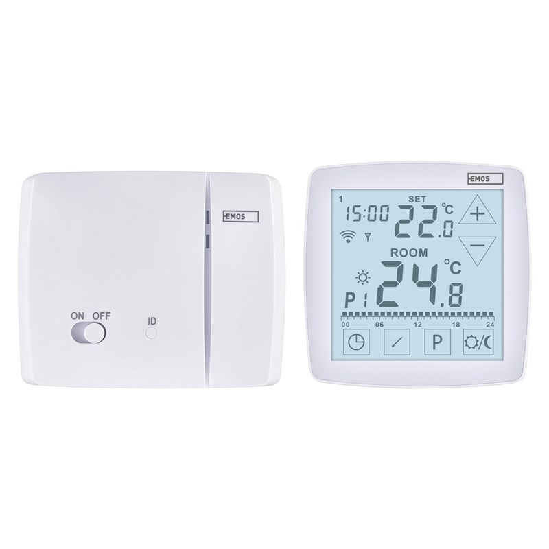 Termostat EMOS GoSmart, biela farba