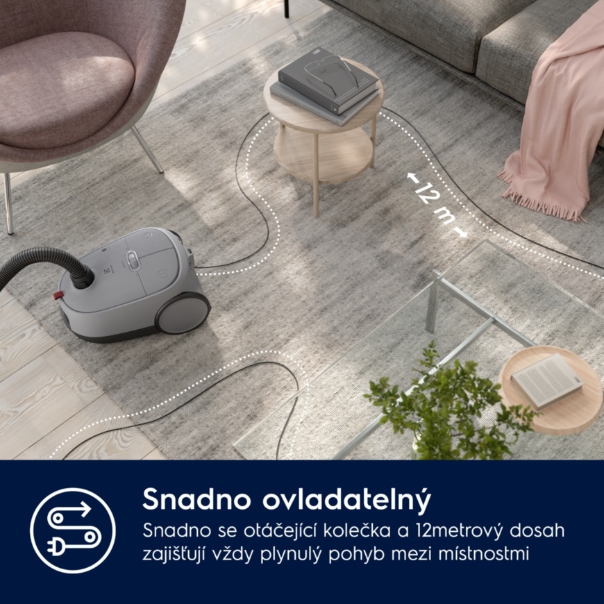Electrolux 600 Animal EB61A5UG vreckový vysávač